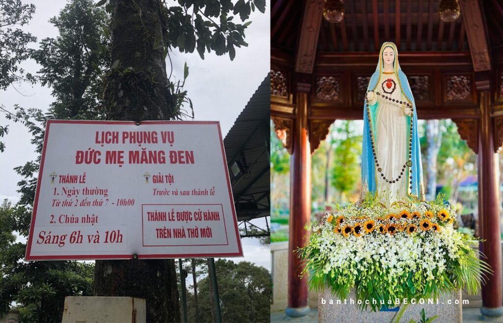 Đức Mẹ Măng Đen ở tình nào Tiểu sự Đức Mẹ Măng Đen Đức Mẹ Măng Đen Báo nhiều km Vật chúng Đức Mẹ Măng Đen Kính Đức Mẹ MĂNG ĐEN Tại sao Đức Mẹ Măng Đen cụt tay Đức Mẹ Măng Đen làm phép la Giờ Lễ Đức Mẹ Măng Đen 2024
