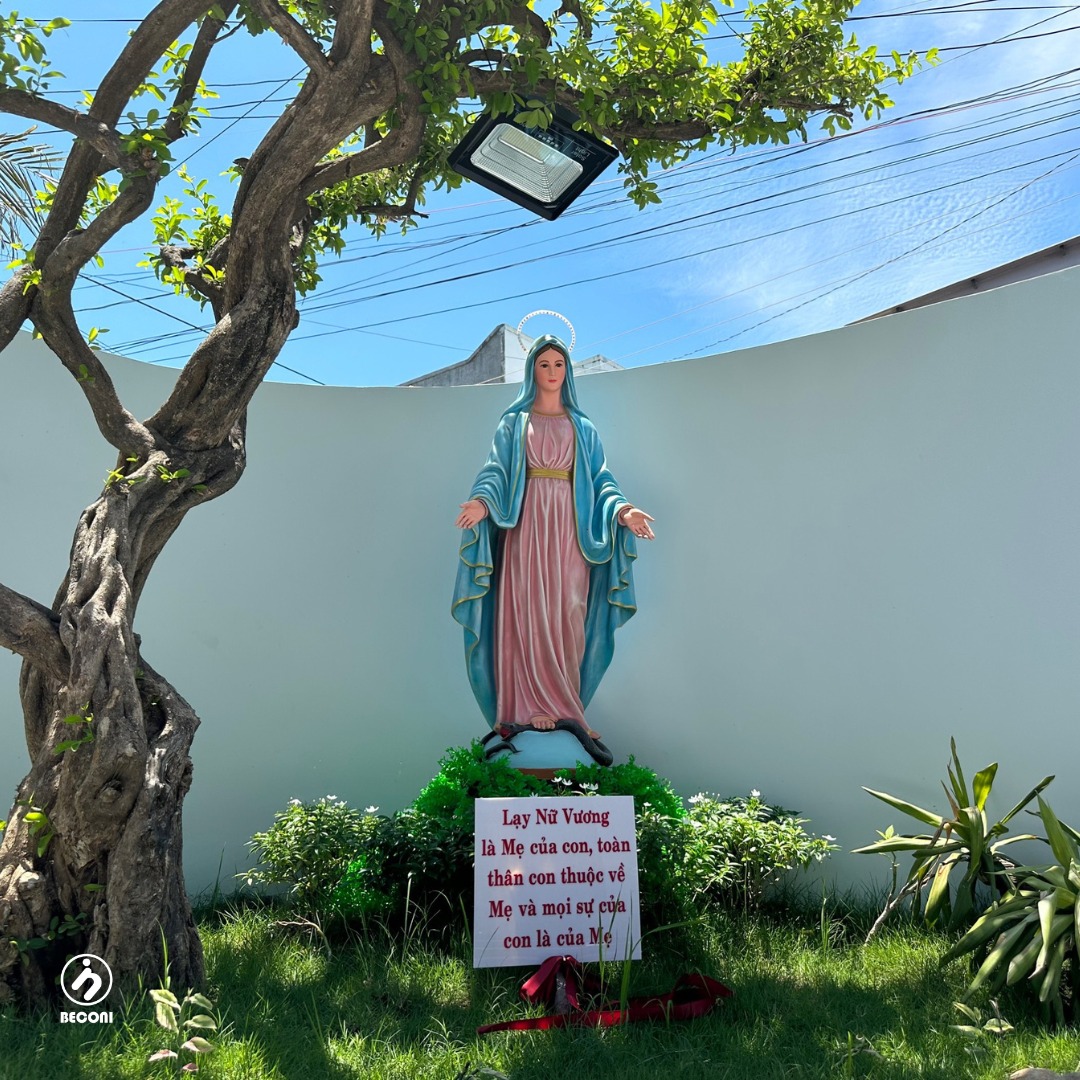Đài Đức Mẹ Ban Ơn 1.2 mét đẹp tại Bình Thuận