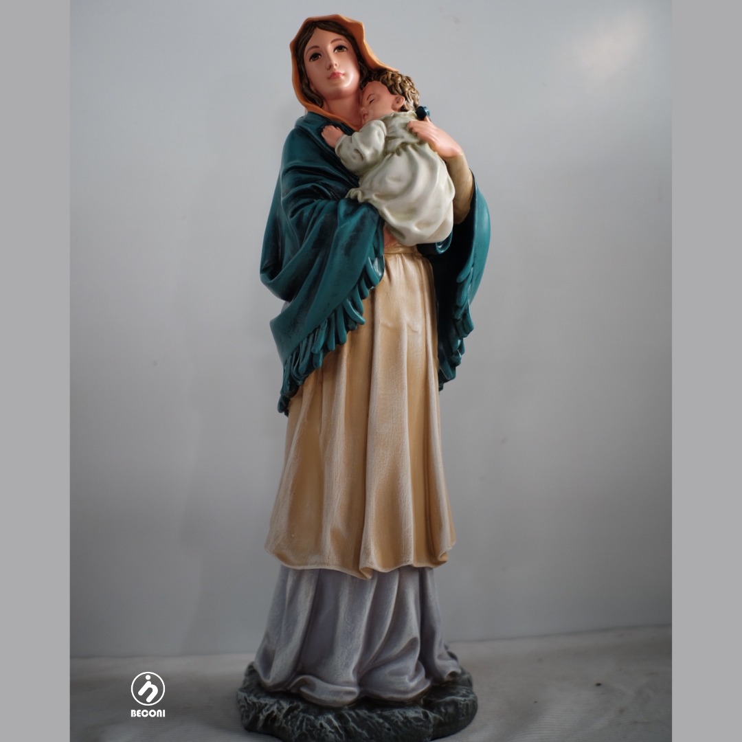 Tượng Đức Mẹ Bế Chúa (nhiều kích thước)