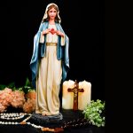 Tượng Đức Mẹ Trái Tim Mẫu đẹp - Thánh Tâm Đức Mẹ Maria