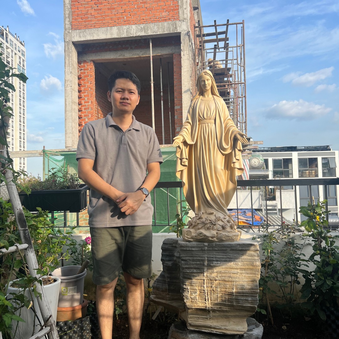 Tượng Đức Mẹ Ban Ơn 1m tại Quận 2 (Tp Thủ Đức) – HCMC