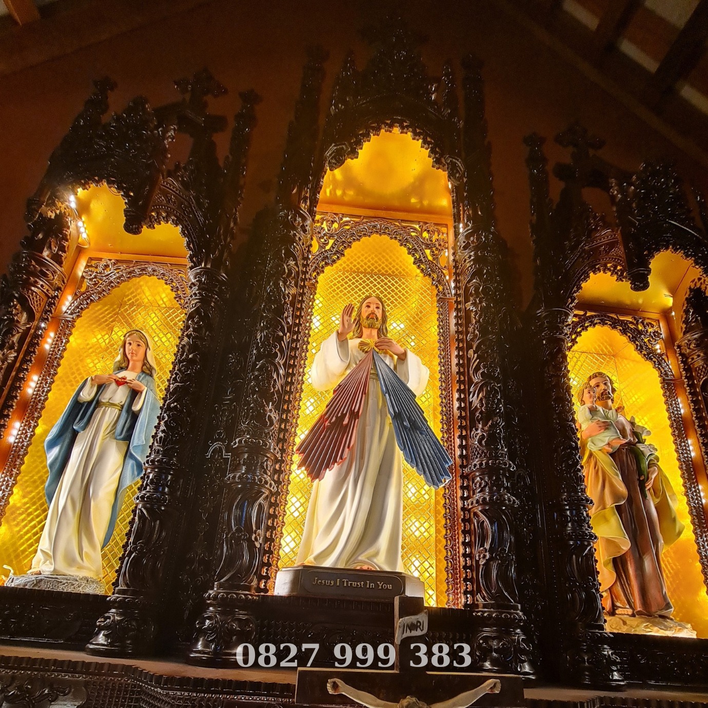 Tượng Tòa Công Giáo tại Thái Bình - 70. 90. 70 cm