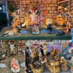 Bộ tượng Giáng Sinh Bộ tượng Giáng Sinh nhập khẩu tượng chúa giáng sinh bộ tượng noel tượng chúa giesu đức mẹ giuse cừu bò lừa thiên thần mục đồng