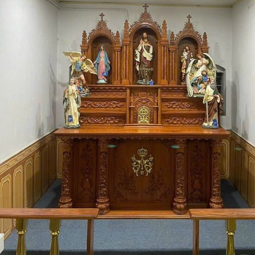 Tòa Thờ Công Giáo Bằng Gỗ - Tượng Tòa Công Giáo đẹp