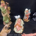 bộ tượng giáng sinh tượng chúa giáng sinh - tượng noel - mini 20 30 40 60 120 cm