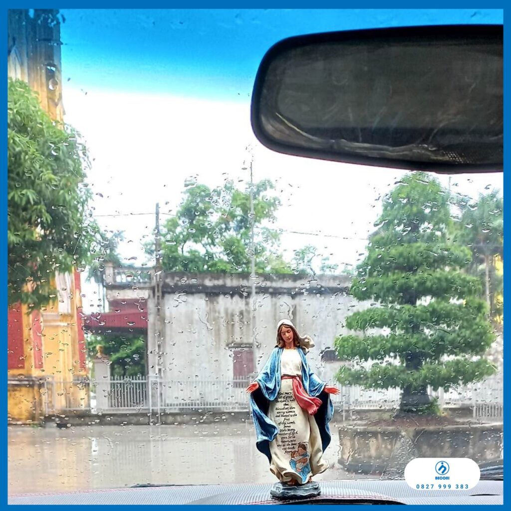 tượng đức mẹ để xe ô tô - tượng công giáo để xe ô tô - tượng chúa để xe ô tô - xe hơi - tượng chúa để trên xe ô tô - đẹp giá rẻ cao cấp thủ công composite poly resin stone