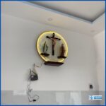 bàn thờ công giáo Bàn thờ Chúa phòng khách Mẫu bàn thờ Công Giáo đơn giản Thiết kế bàn thờ Chúa trong phòng khách Bàn thờ Chúa và bàn thờ gia tiên Thiết kế bàn thờ Công giáo Kích thước bàn thờ Công giáo