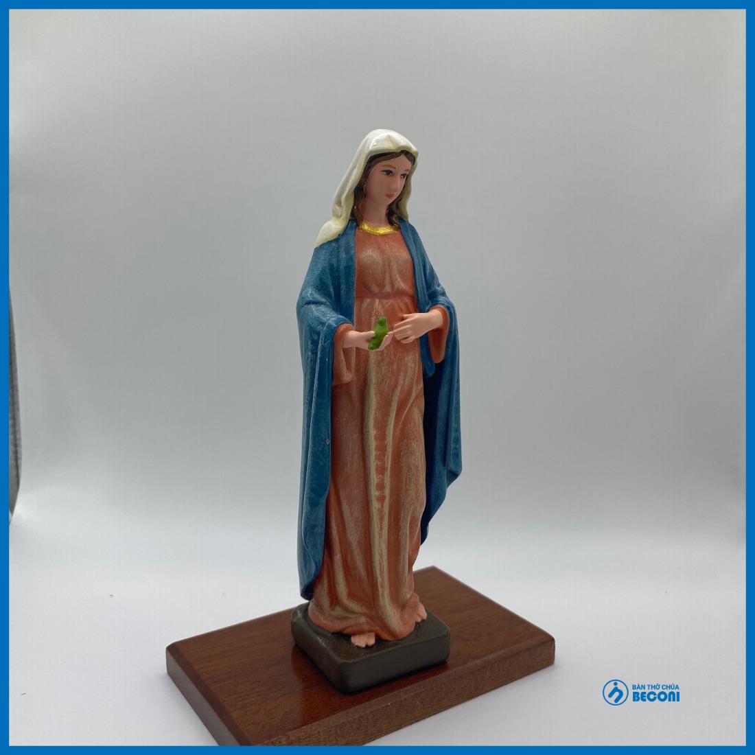 Our Lady of Hope Statue | Catholic Resin Sculpture | Handmade Religious Art