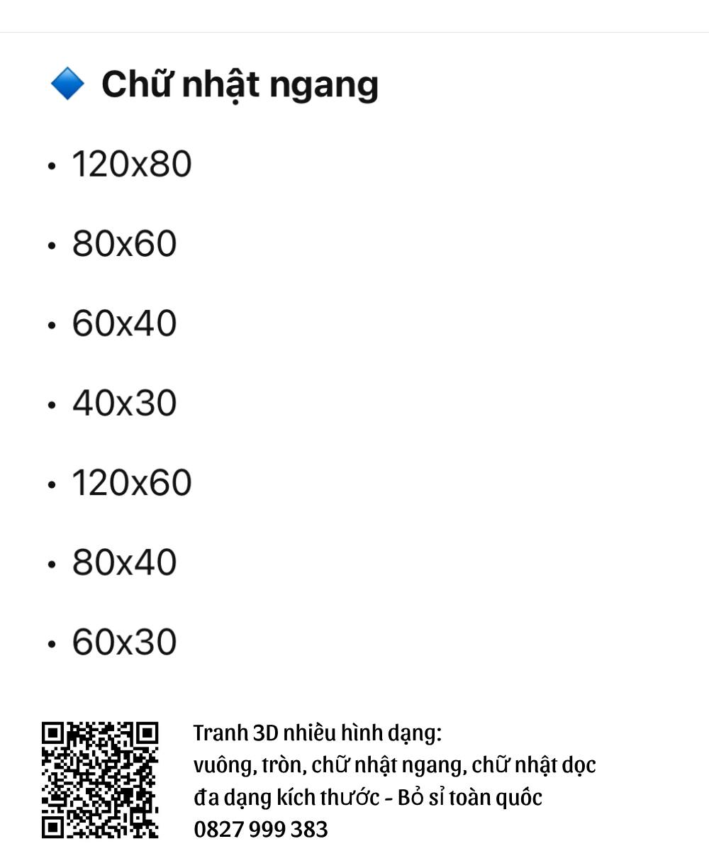 Kích thước tranh in hiệu ứng gỗ 3d công giáo