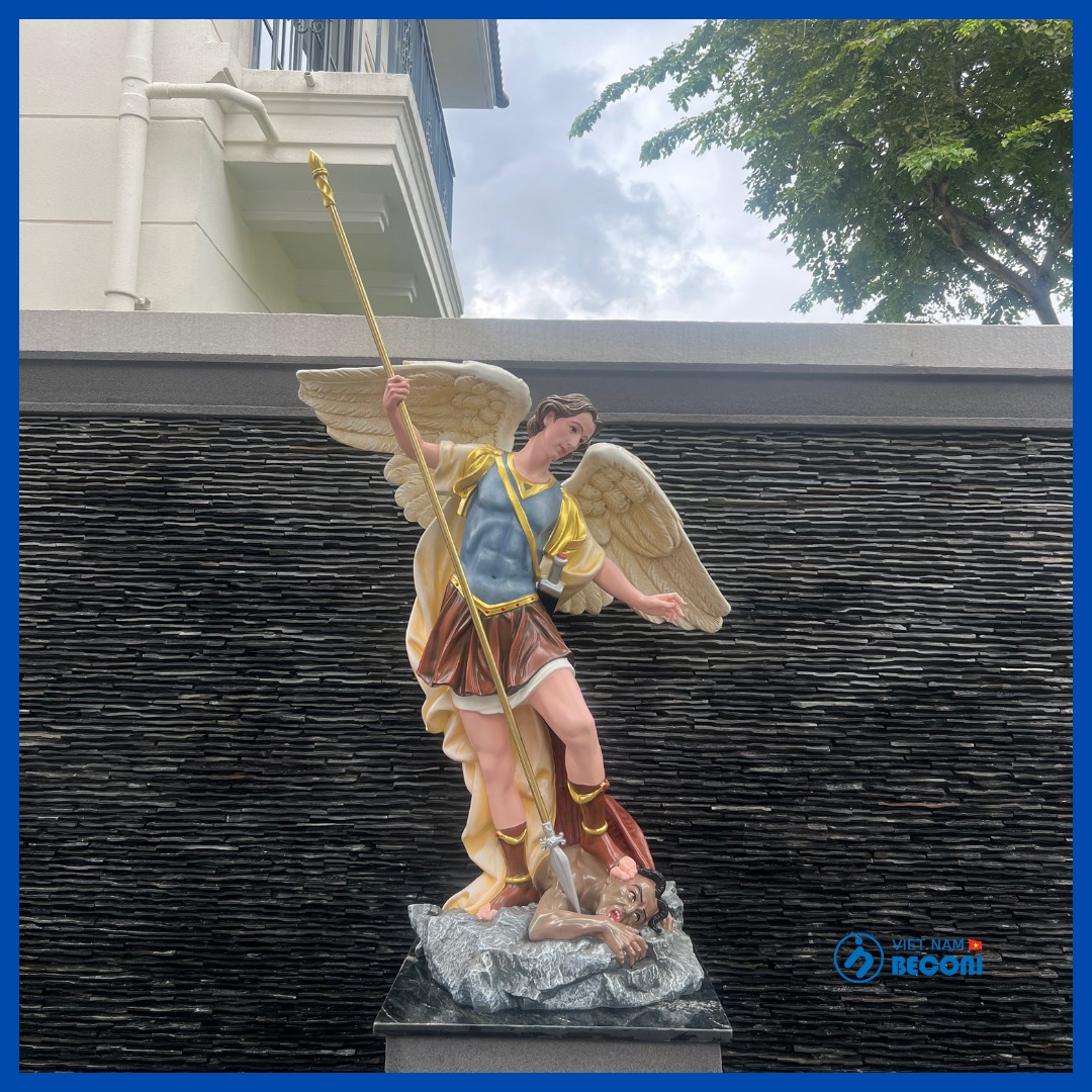 Tượng Tổng Lãnh Thiên Thần Micae 1m2