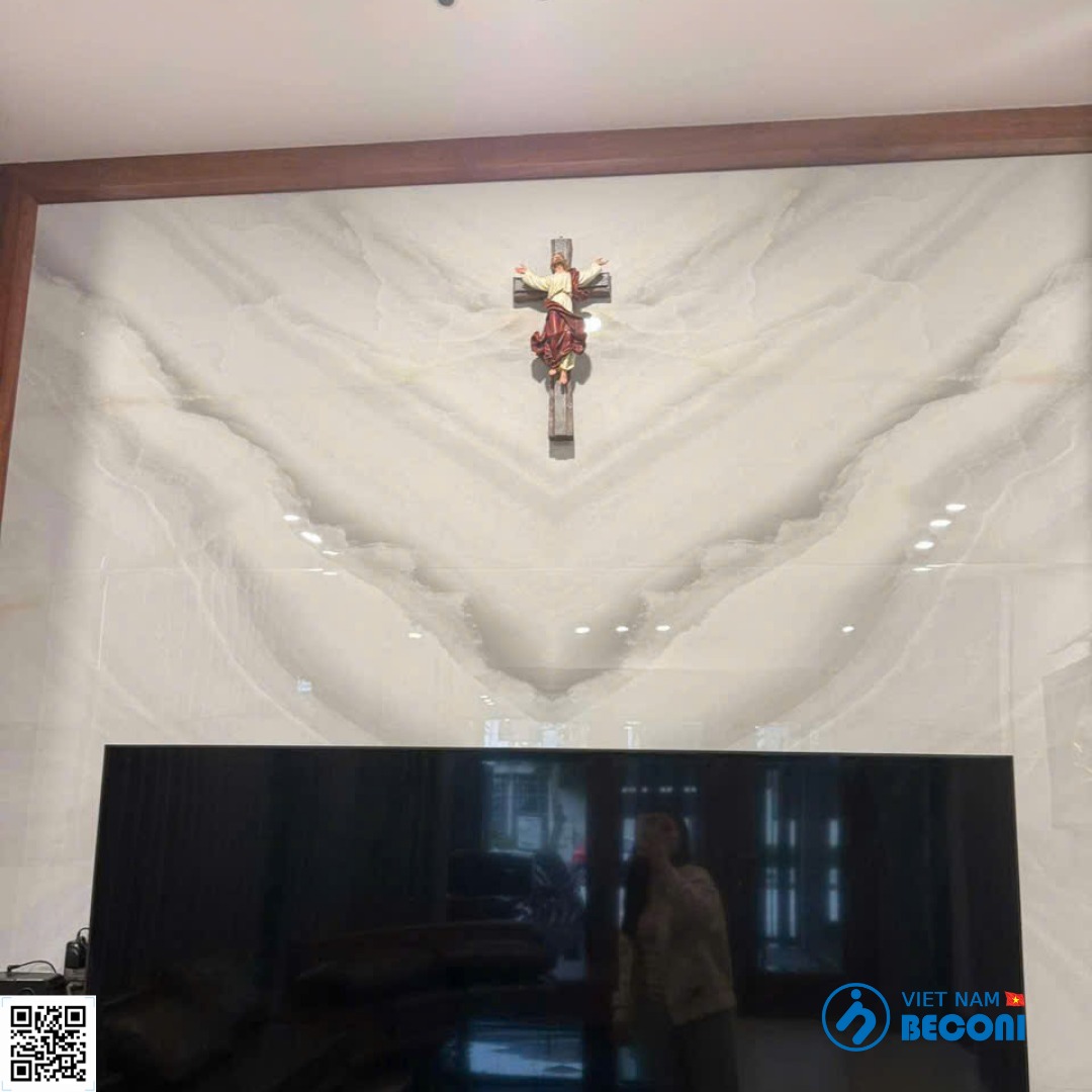Thánh Giá Chúa Khải Hoàn 48 cm (Tượng Poly Stone 30 cm)