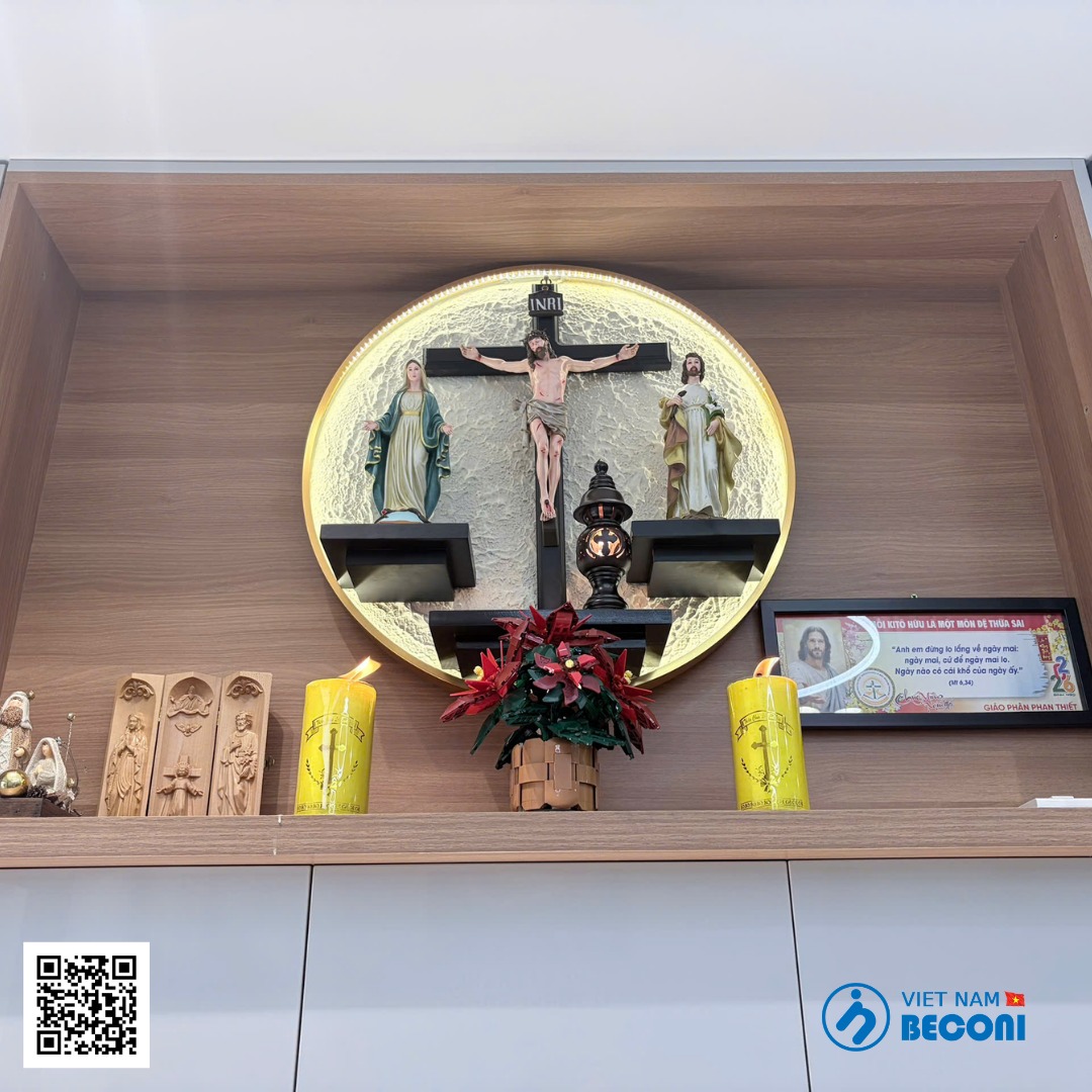 Bàn Thờ Chúa hình tròn đường kính 60 cm