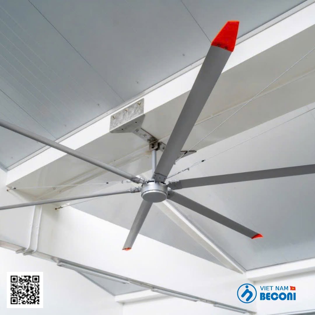 Quạt Trần Công Nghiệp Cho Nhà Thờ – Giải Pháp Quạt HVLS Fanaro Cho Thánh Đường, Nhà Nguyện Và Giáo Xứ